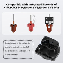 Load image into Gallery viewer, Official K1 Extruder Kit for K1 SE/Ender 3 V3 Plus - Durable Dual Gear Feeding