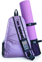Load image into Gallery viewer, Multi-Purpose Gym Sling Backpack with Cell Phone Pocket and Water Bottle Holder
