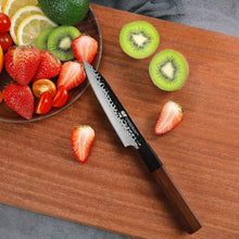Load image into Gallery viewer, Ergonomic 5" Kitchen Utility Knife - Precision Paring with Rosewood Handle