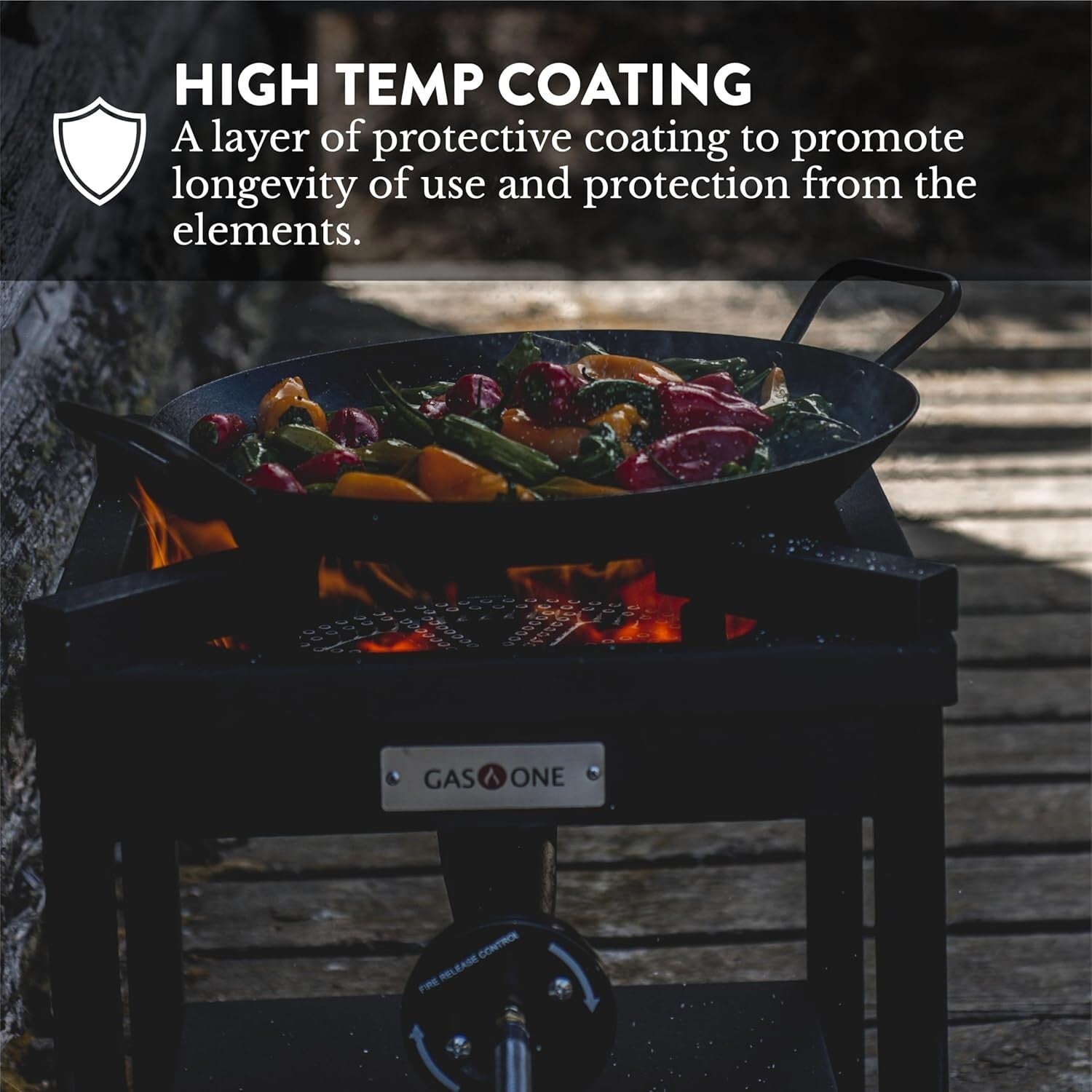 Professional-Grade Propane Burner with 275,000 BTU for All Outdoor Cooking