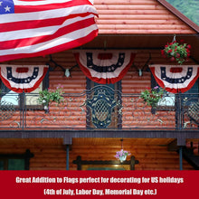Load image into Gallery viewer, Durable Polyester Triangular Flags for 4th of July &amp; Patriotic Celebrations