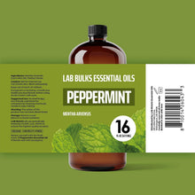 Load image into Gallery viewer, Bulk Peppermint Oil 32 oz - Perfect for Diffusers, Candles, and Personal Care