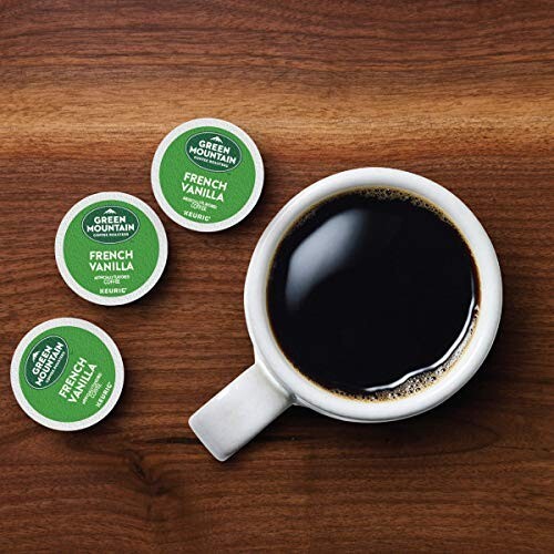 French Vanilla K-Cup Pods - Light Roast Coffee, 72 Count for Lavish Brews