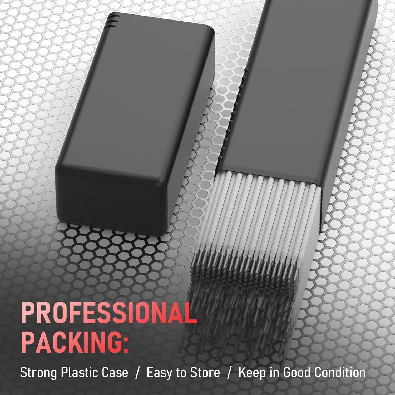 10LB E7018 1/8'' Stick Electrodes - All Position, Low Spatter Welding Solution