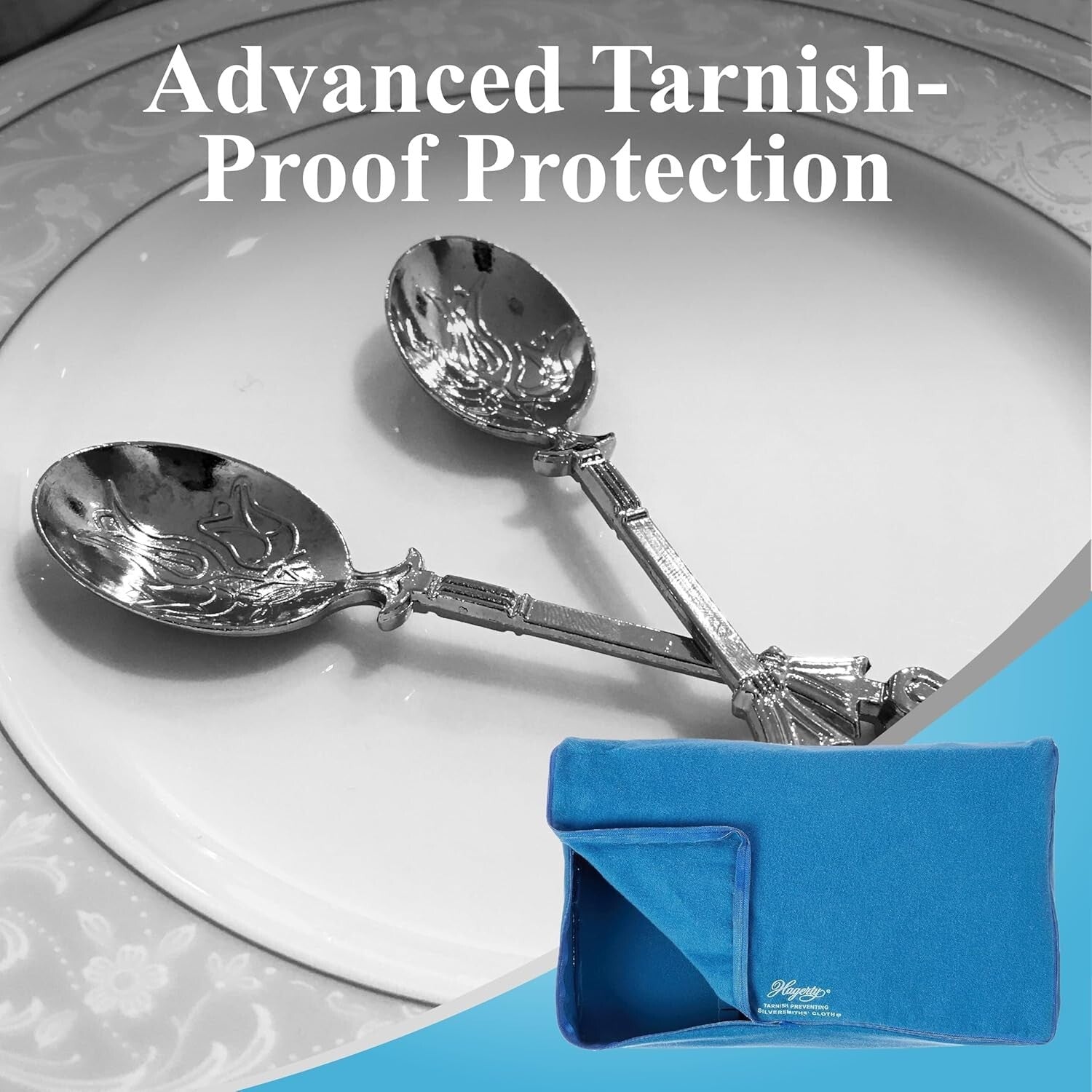 Zippered Flatware Storage Drawer Liner – Tarnish Preventive Silverware Organizer