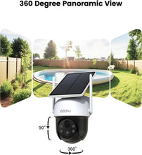 Load image into Gallery viewer, Eco-Friendly Solar Camera Security with 2K Night Vision - Wireless &amp; Waterproof
