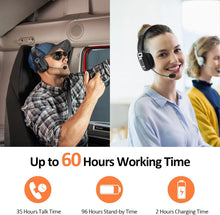 Load image into Gallery viewer, Long Battery Life Bluetooth Headset with Active Noise Cancellation for Truckers