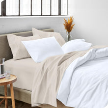 Load image into Gallery viewer, All-Season Luxury King Sheet Set - Lightweight Microfiber with Deep Pockets