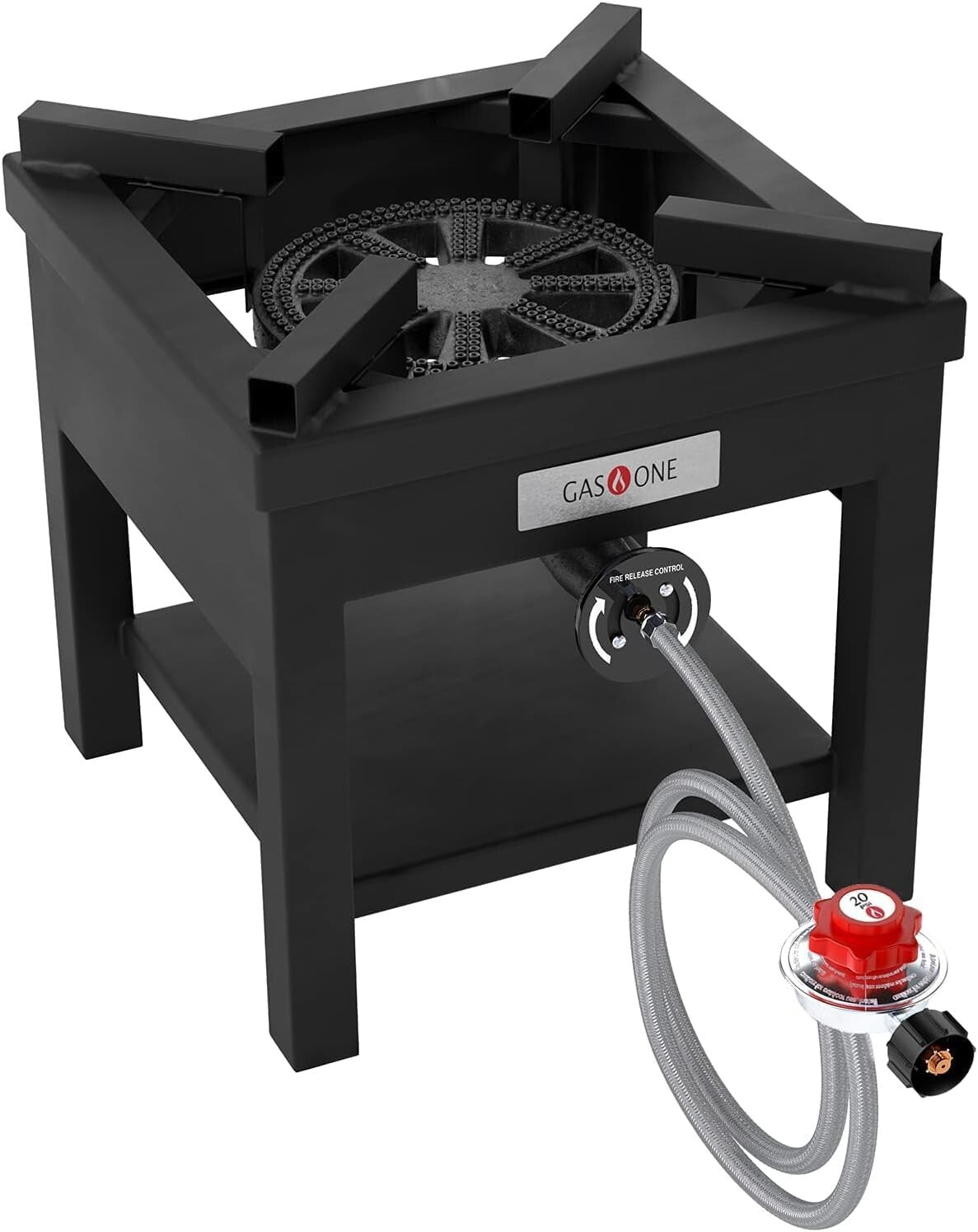 Professional-Grade Propane Burner with 275,000 BTU for All Outdoor Cooking
