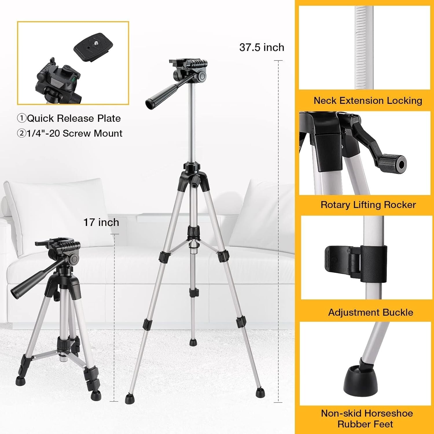 100Ft Self-Leveling Cross Line Laser with Tripod & Target Plate for Builders
