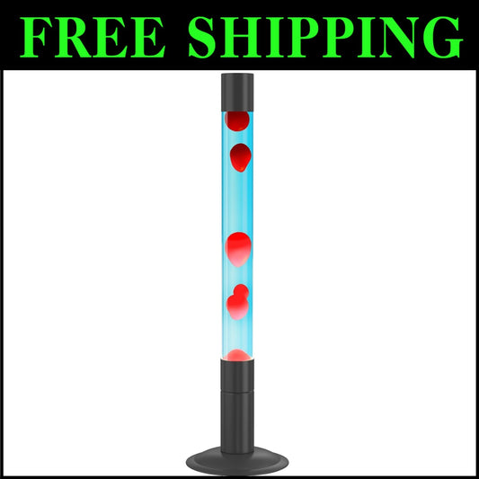 Dynamic 30-Inch Liquid Motion Lamp - Modern Mood Lighting for Cozy Spaces