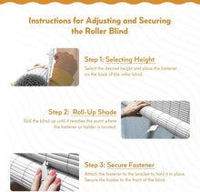 Load image into Gallery viewer, Elegant Waterproof Outdoor Shades - 72" W x 72" L Light Diffusing PVC Blinds