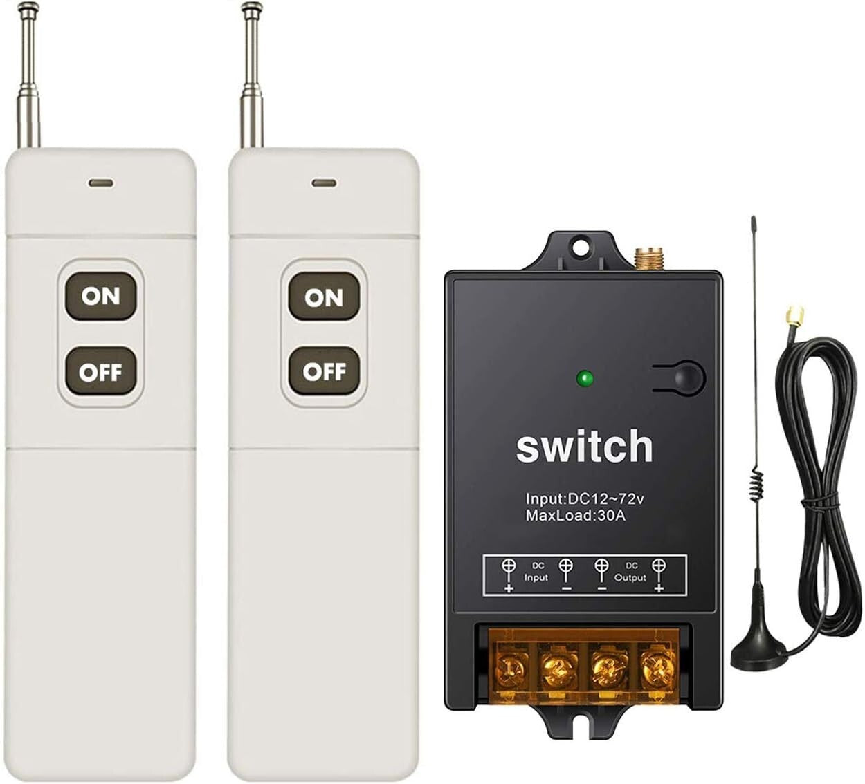40A High-Sensitivity Wireless Switch - 1500M Range Remote Control Solution