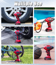 Load image into Gallery viewer, Multi-Purpose 20V Tire Inflator - Lightweight, Fast, with Tool Bag Accessory