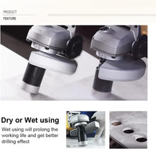 Load image into Gallery viewer, Compact Diamond Core Drill Bits Set with SDS Adapter for Precision Cutting