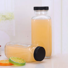 Load image into Gallery viewer, Vintage 8 oz Glass Bottles with Airtight Lids, Set of 30 - Perfect for Smoothies