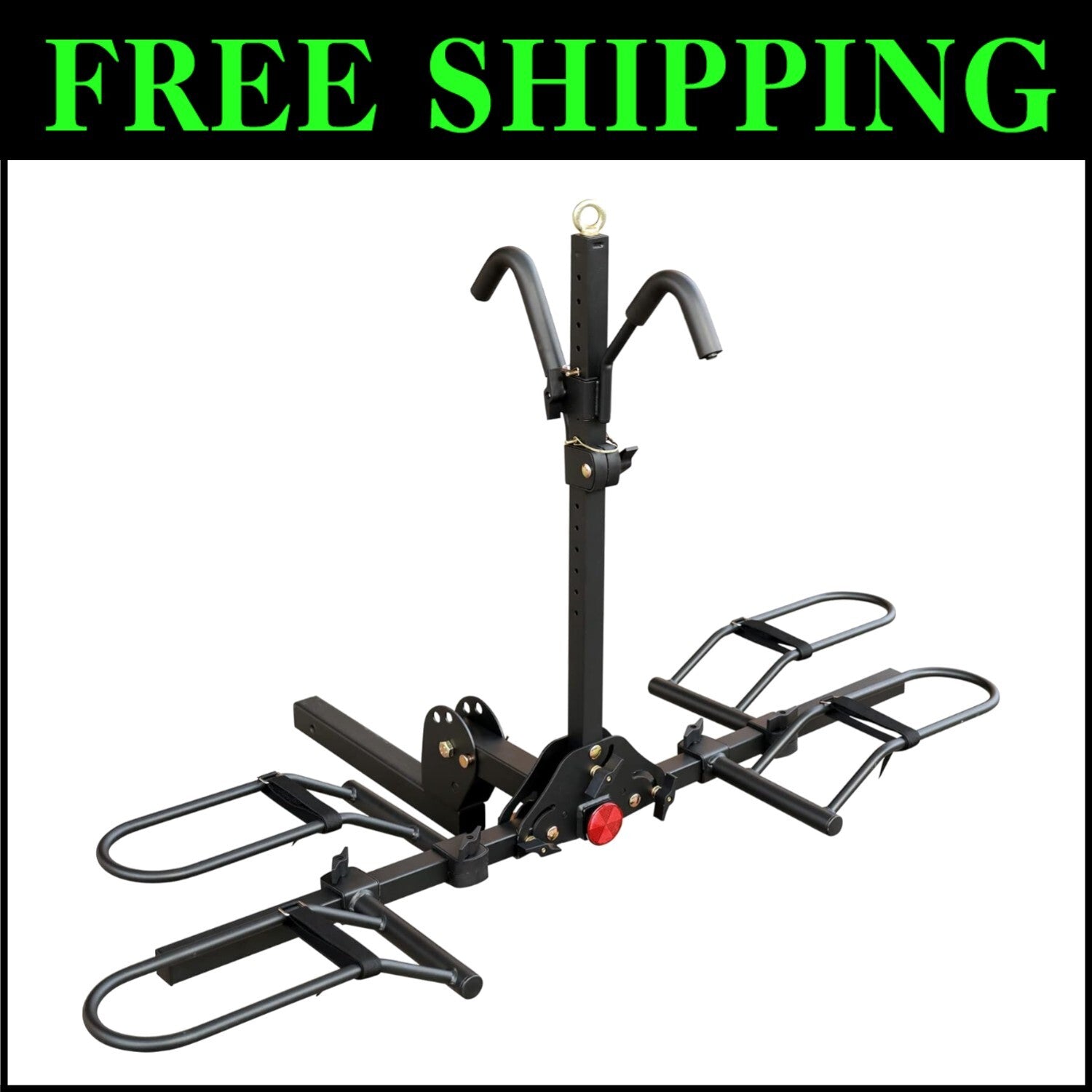 Premium 2-Bike Carrier for Trucks & SUVs - 200lb Capacity with Tilt Feature