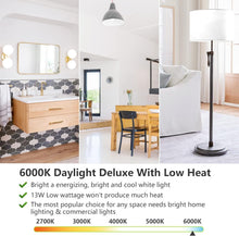 Load image into Gallery viewer, Super Bright 100W Equivalent LED Light Bulbs, Cool White, Energy Saving - 4-Pack