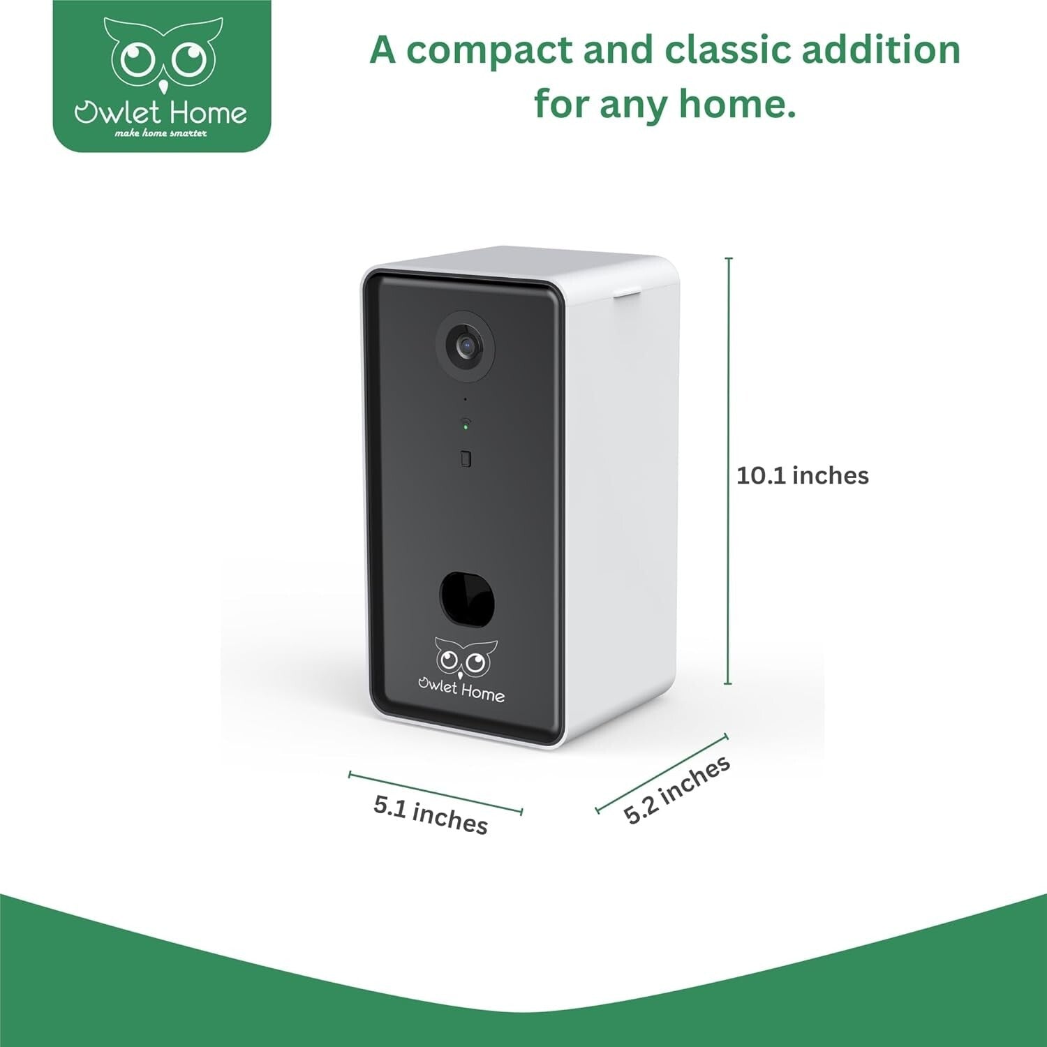 Interactive Pet Camera with Motion Detection, Treat Tossing & 1080P Video