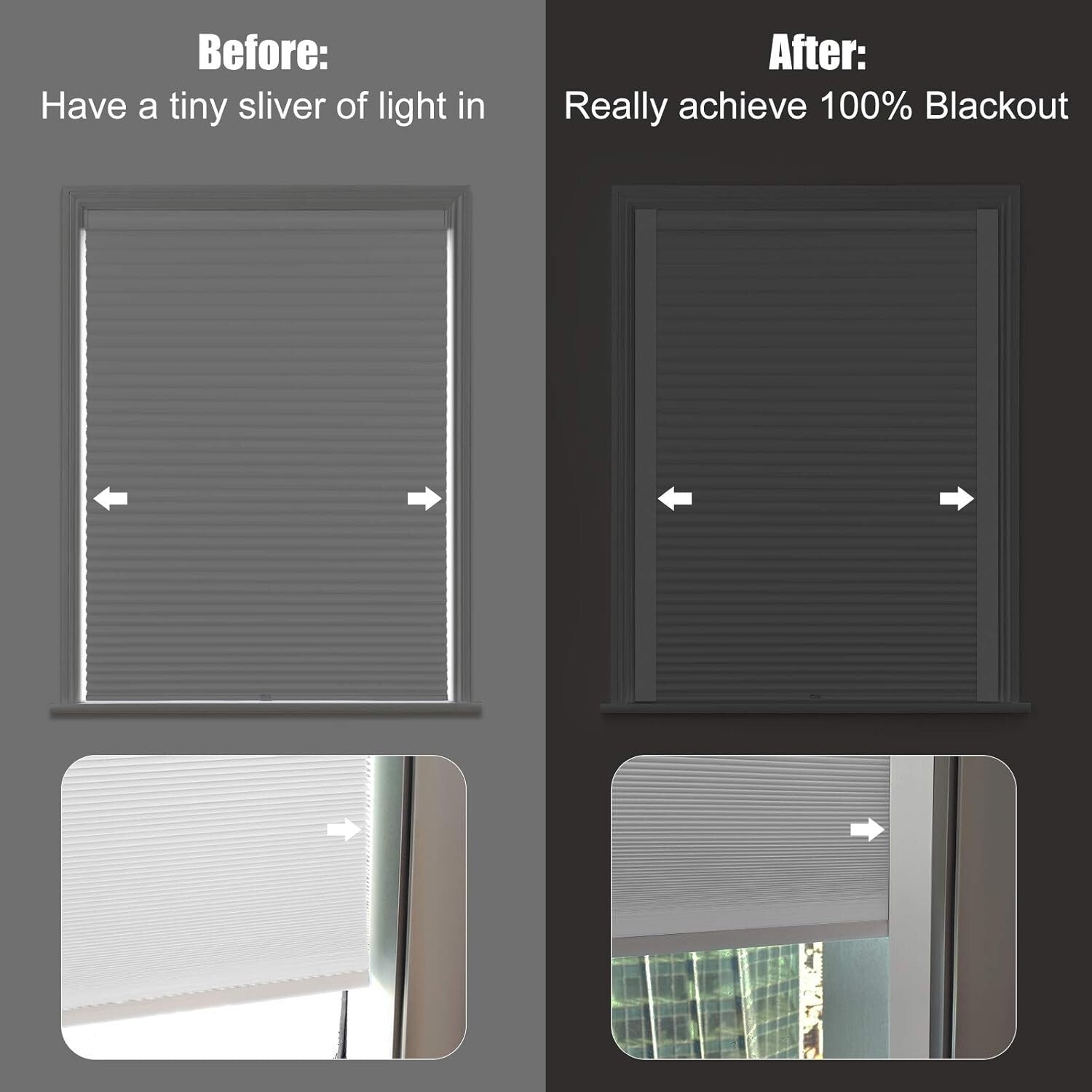 Easy Peel & Stick Blackout Strips - PVC Light Blockers, Ideal for Nurseries