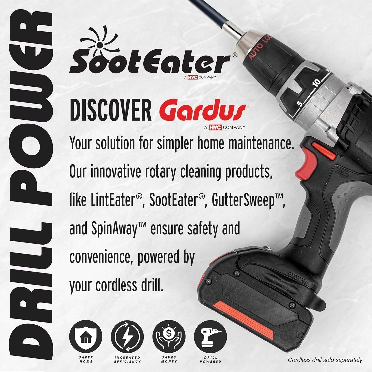 Trim-to-Fit Spinning Chimney Whip Kit - Your Ultimate Chimney Maintenance Tool