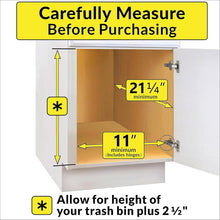 Load image into Gallery viewer, Professional-Quality Pull-Out Drawer for Kitchen Trash – Easy Mount Installation