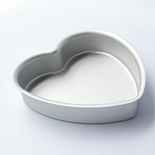 Load image into Gallery viewer, Quality Heart Cake Pan Set of 3 - 8 Inch Molds for Celebrations and Gifts