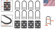 Load image into Gallery viewer, 5-1/2" U Bolt Kit with Hex Nuts for 3,500 lb Round Axles, Secure &amp; Reliable
