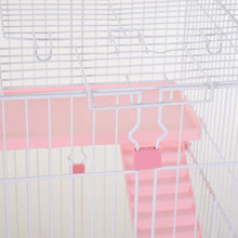 Load image into Gallery viewer, Spacious Wheeled Small Animal Hutch with Removable Tray - Perfect for Bunnies