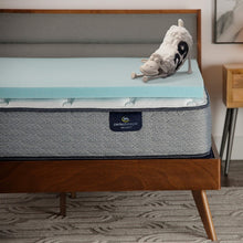 Load image into Gallery viewer, Gel-Infused Cooling Queen Mattress Pad - 100% Memory Foam Pressure Relief Topper