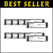 Load image into Gallery viewer, 10 Pack Patriot P300 256GB NVMe SSD - Fast Reads/Writes for Desktops and Laptops