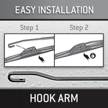 Load image into Gallery viewer, Premium 26" &amp; 16" Automotive Wiper Blades - Quick Install &amp; Wind-Resistant