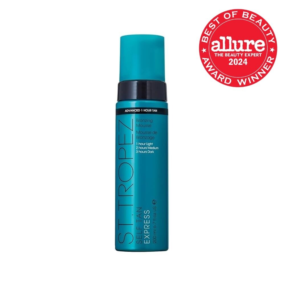 Natural Self Tan Express Mousse - Quick & Easy Application, 1-3 Hour Development