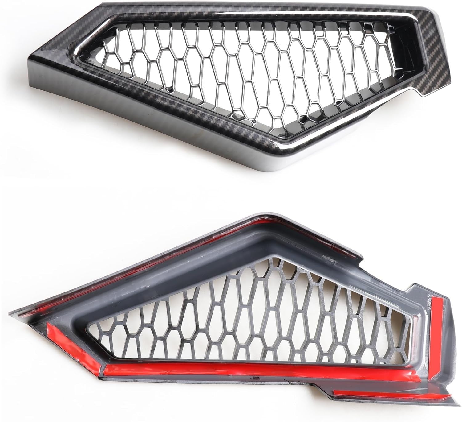 Custom Fit Carbon Black Front Mesh Grill Cover for 2020-2025 Polaris RZR PRO XP