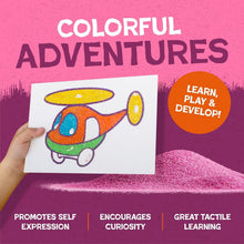 Load image into Gallery viewer, Vibrant 25-Pound Craft Sand in 12 Colors - Perfect for Kids' Art &amp; Learning