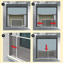 Load image into Gallery viewer, Expandable Window Screens - Adjustable High-Density Mesh, Tool-Free Installation