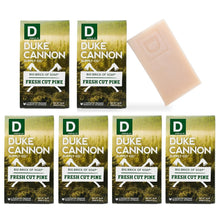 Load image into Gallery viewer, Long-Lasting 10oz Men's Soap Bar - Fresh Cut Pine Scent, Premium Quality