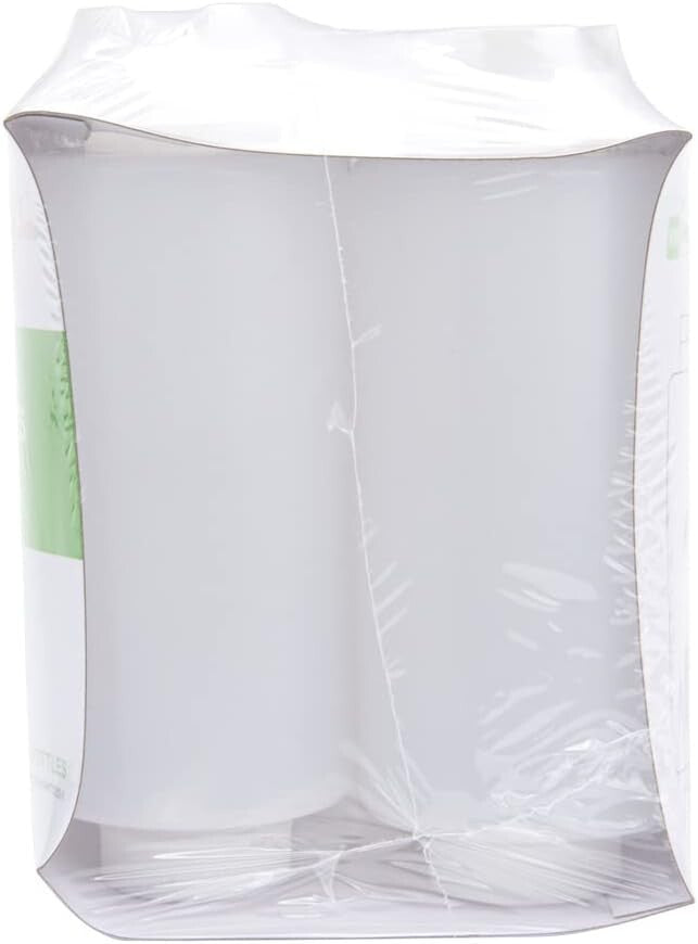 FIFO 32 oz Condiment Squeeze Bottle Set - 6 Clear Precision Dispensing Bottles