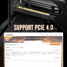 Load image into Gallery viewer, Vertical GPU Mount with ARGB LED &amp; PCIe 4.0 Riser Cable – Showcase Your Graphics