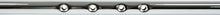Load image into Gallery viewer, 2 Pack 40" Chrome Pogo Stick with Clamp for Air &amp; Electric Line Management