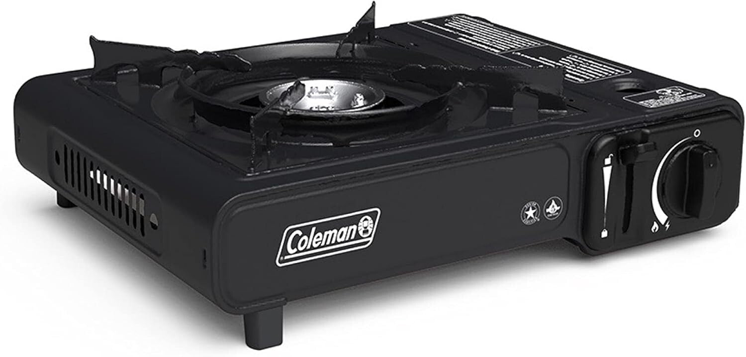 Efficient 1-Burner Butane Stove with Carry Case - Perfect for Camping & Picnics