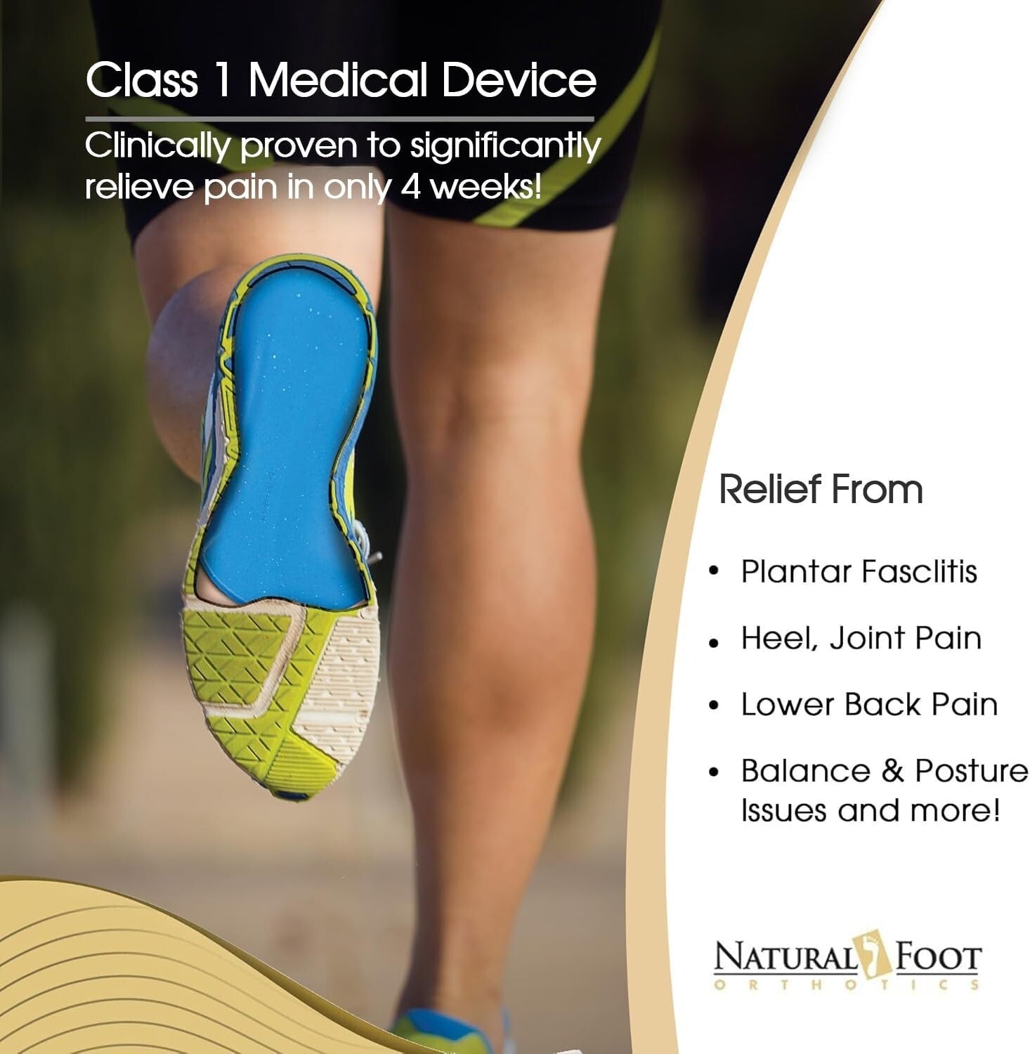Cloud Comfort Arch Support Insoles - Relief for Foot Fatigue & Plantar Fasciitis