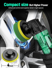 Load image into Gallery viewer, Lightweight KIMO 20V Cordless Polisher Kit with Dual Batteries &amp; Fast Charger