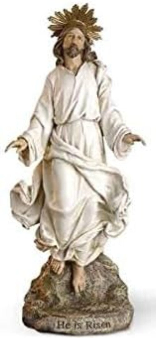 Elegant 15" Christ is Risen Religious Decor - Perfect for Easter Celebrations