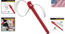Load image into Gallery viewer, Versatile 18-Inch Strap Wrench for Plastic &amp; Metal Fittings - Lightweight Design