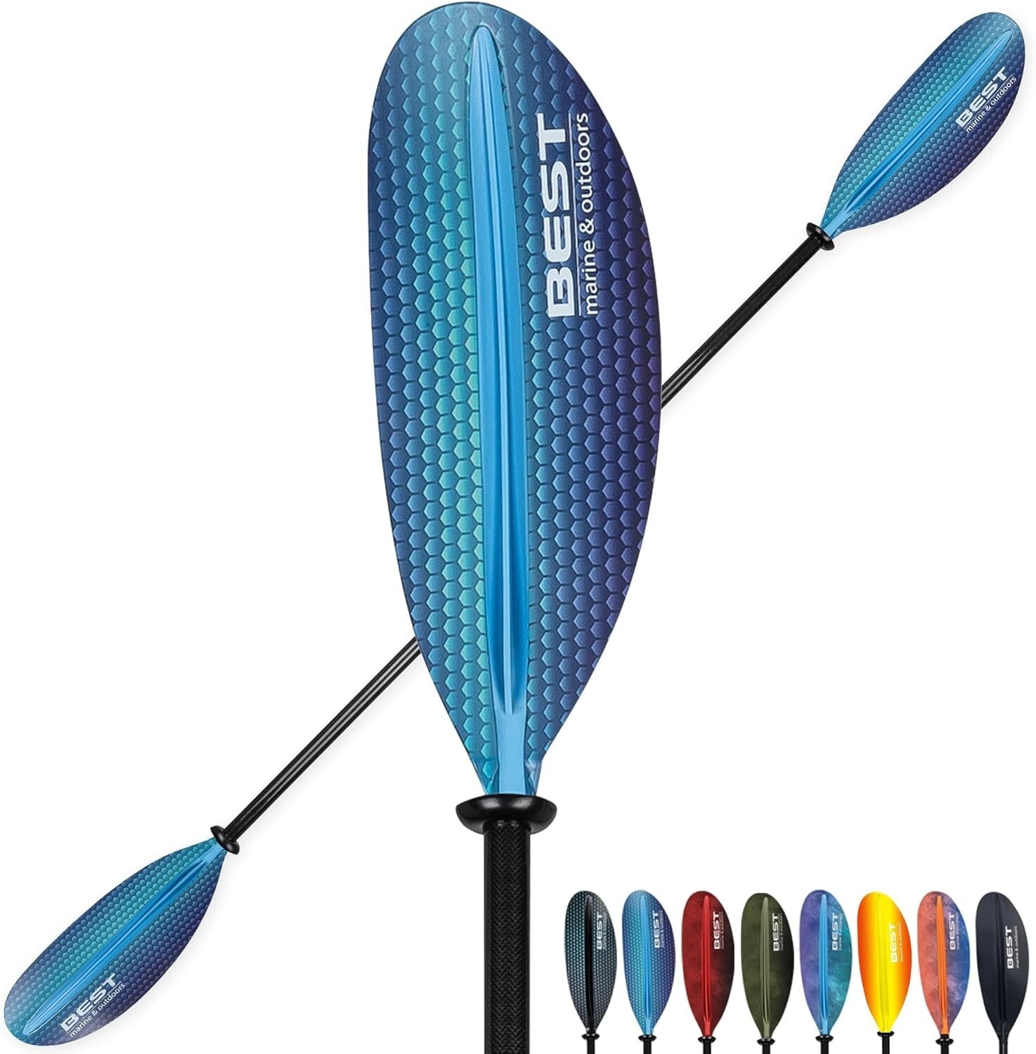 Lightweight Carbon Fiber Kayak Paddle with Dual Design - Perfect for Fishing
