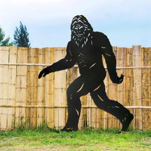 Load image into Gallery viewer, 7.4ft Bigfoot Metal Outdoor Decor - Life Size Sasquatch Garden Statue