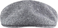 Load image into Gallery viewer, Men’s 100% Wool 504 Flat Cap - Stylish Moonstruck XL for Fall &amp; Winter
