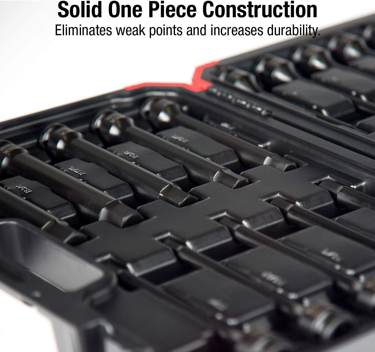 20pc 1/2" Drive Impact Hex Driver Set - Durable Steel for Versatile Fastening