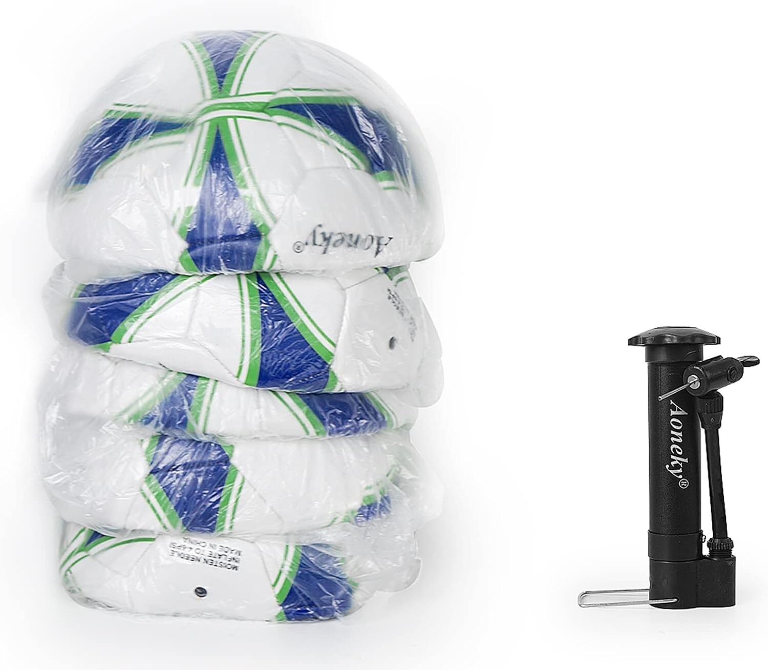 Durable Size 4 Soccer Ball and Pump Set - Ideal for Backyard and School Play